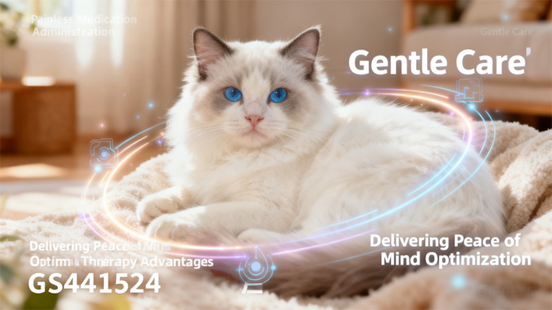 GS-441524 successfully reversed the fatal crisis of FIP in the cat