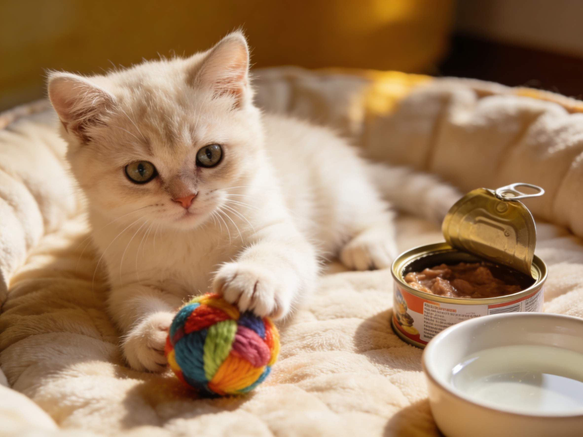 Safety Profile in Young Cats